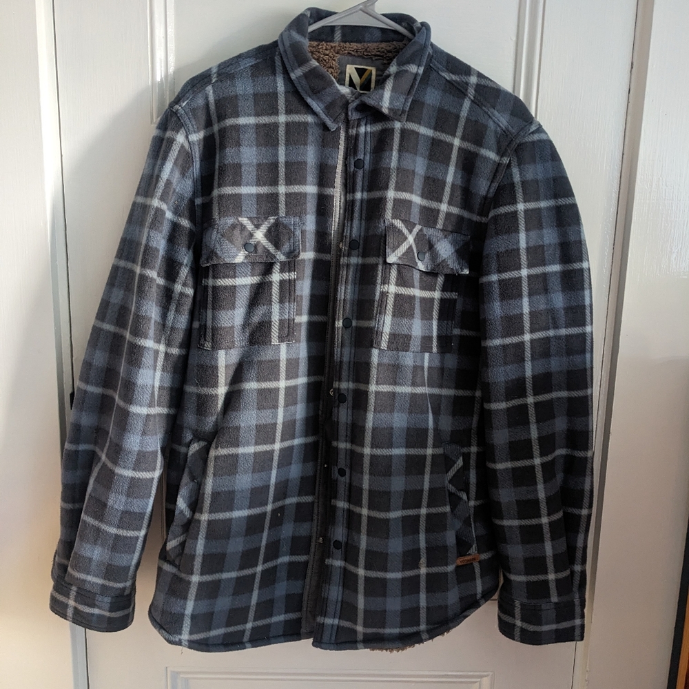 Voyager Blue Remote Fleece, men's medium